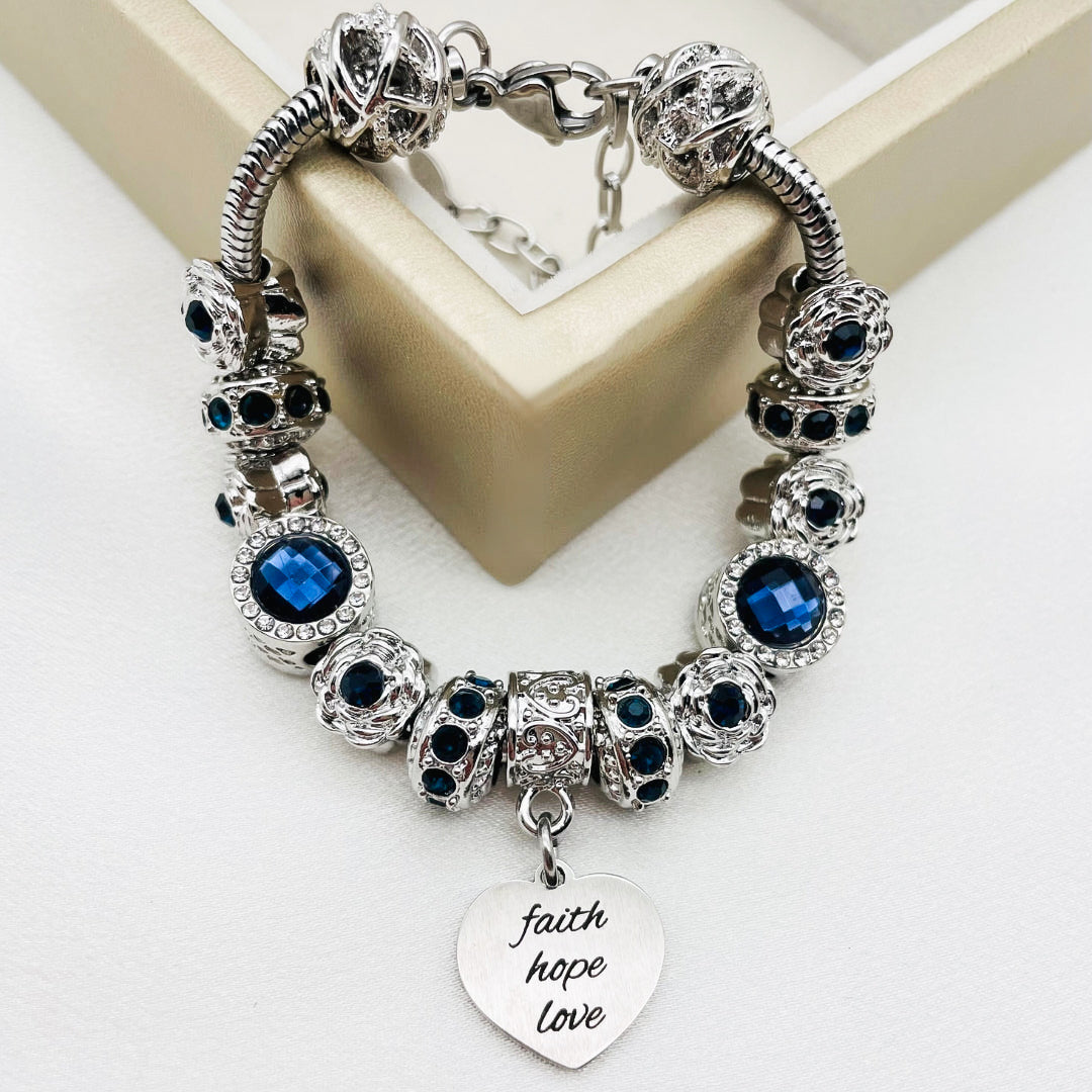 Faith Hope Love Bracelet