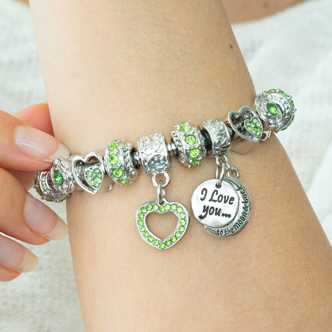 &quot;I Love You To The Moon&quot; Clip-on Charm