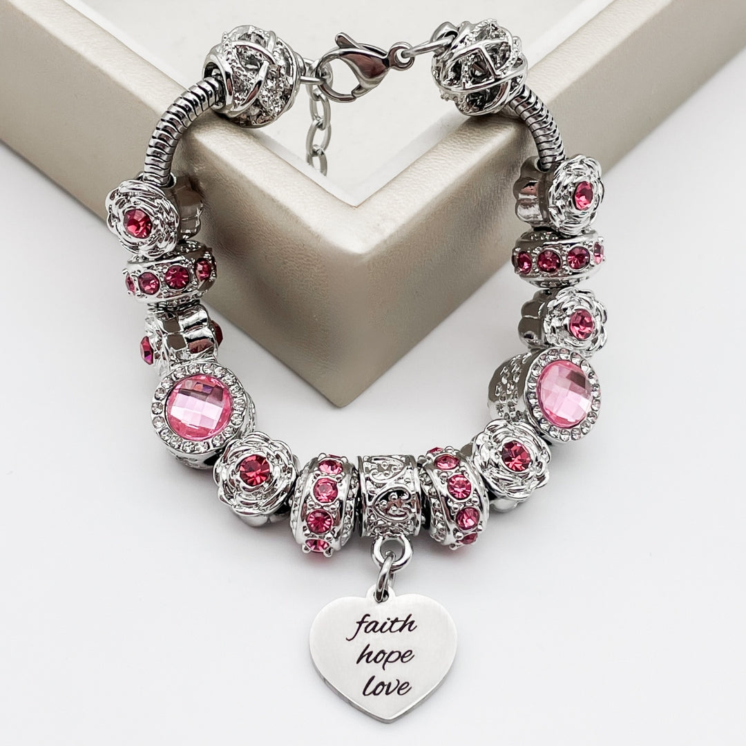 Faith Hope Love Bracelet