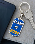 Class of 2024 Keychain for Him