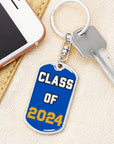 Class of 2024 Keychain for Him