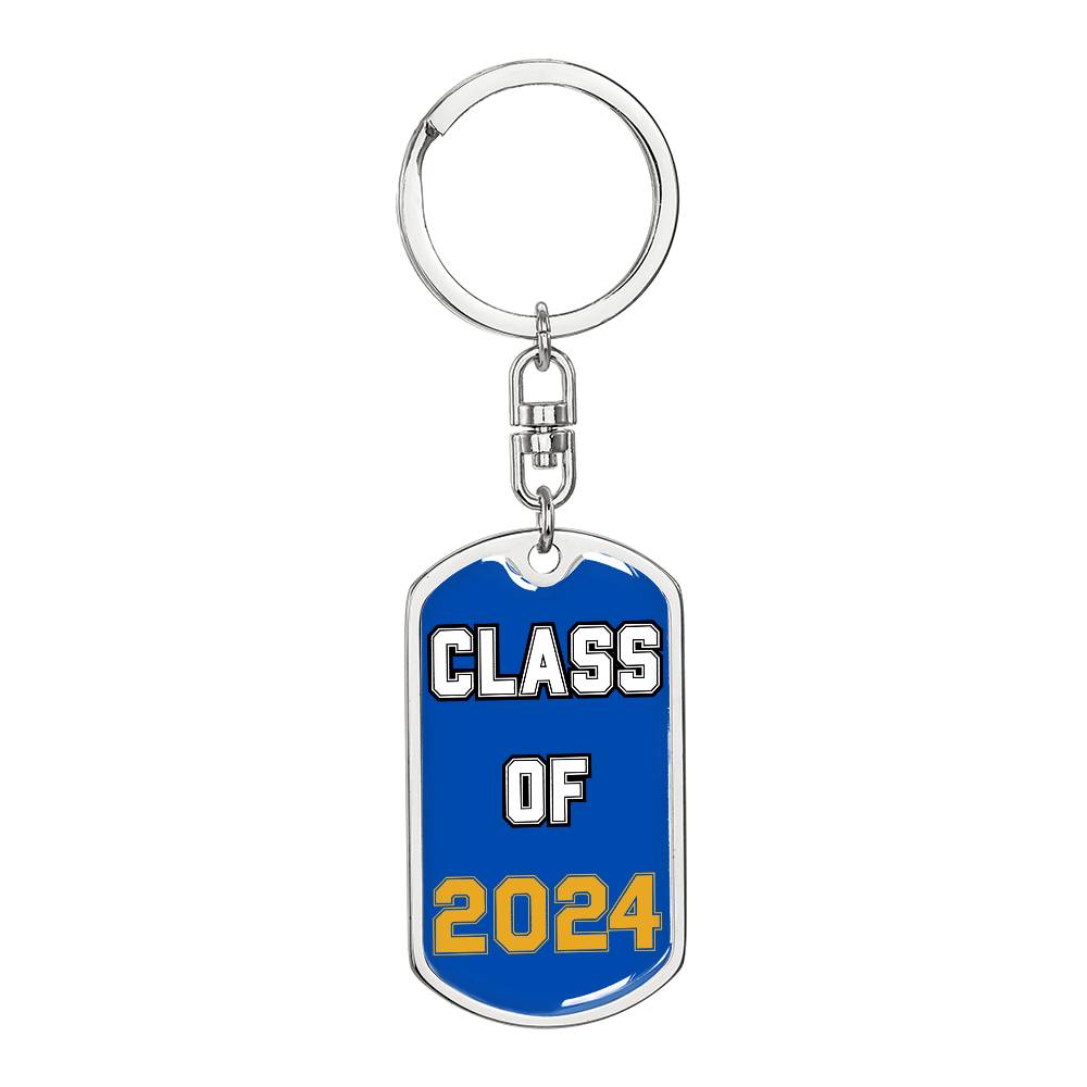 Class of 2024 Keychain for Him