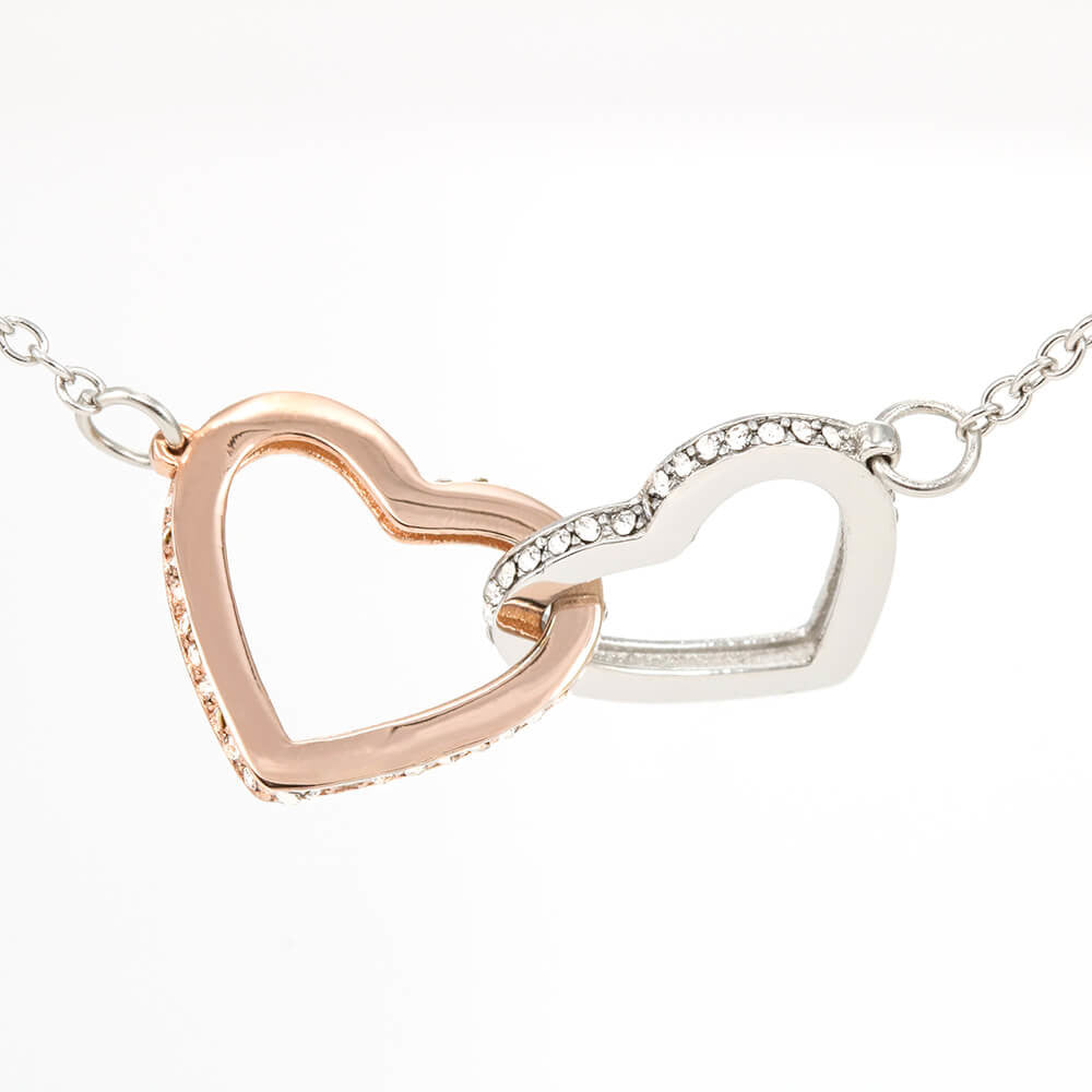 Mother Daughter Heart to Heart Necklace