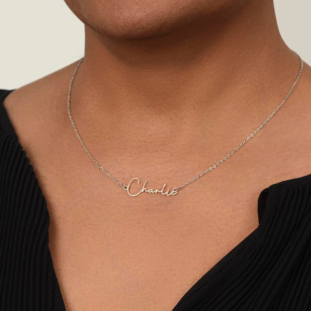 Bella's Signature Style Name Necklace