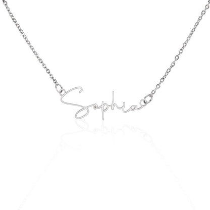 Bella's Signature Style Name Necklace