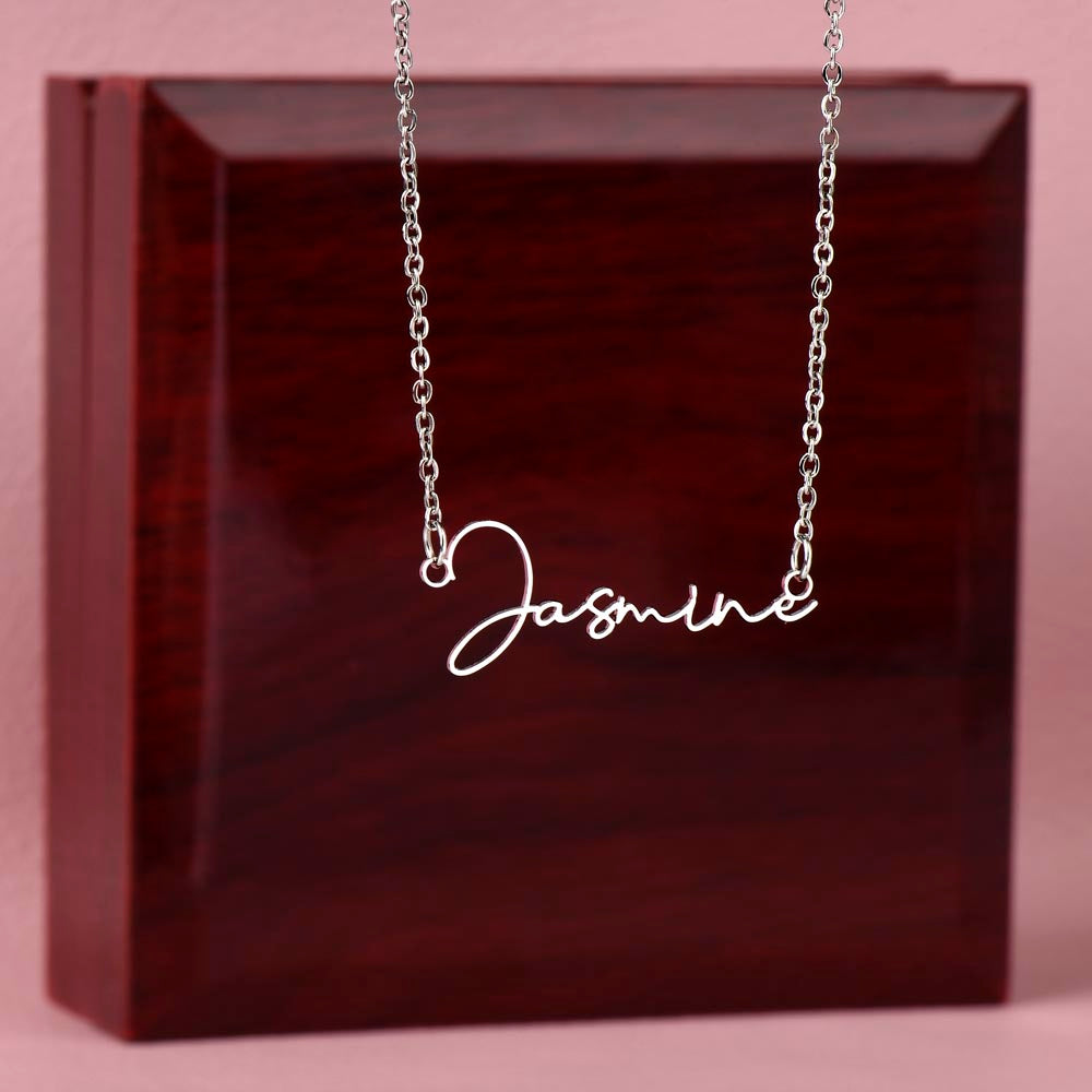 Bella's Signature Style Name Necklace