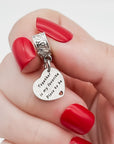 "Together is my Favorite Place to be" Clip-on charm