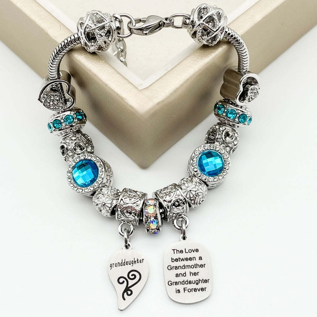 Grandmother Granddaughter Unending Love Bracelets