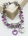 "Always & Forever" Heart Clip-on Charm