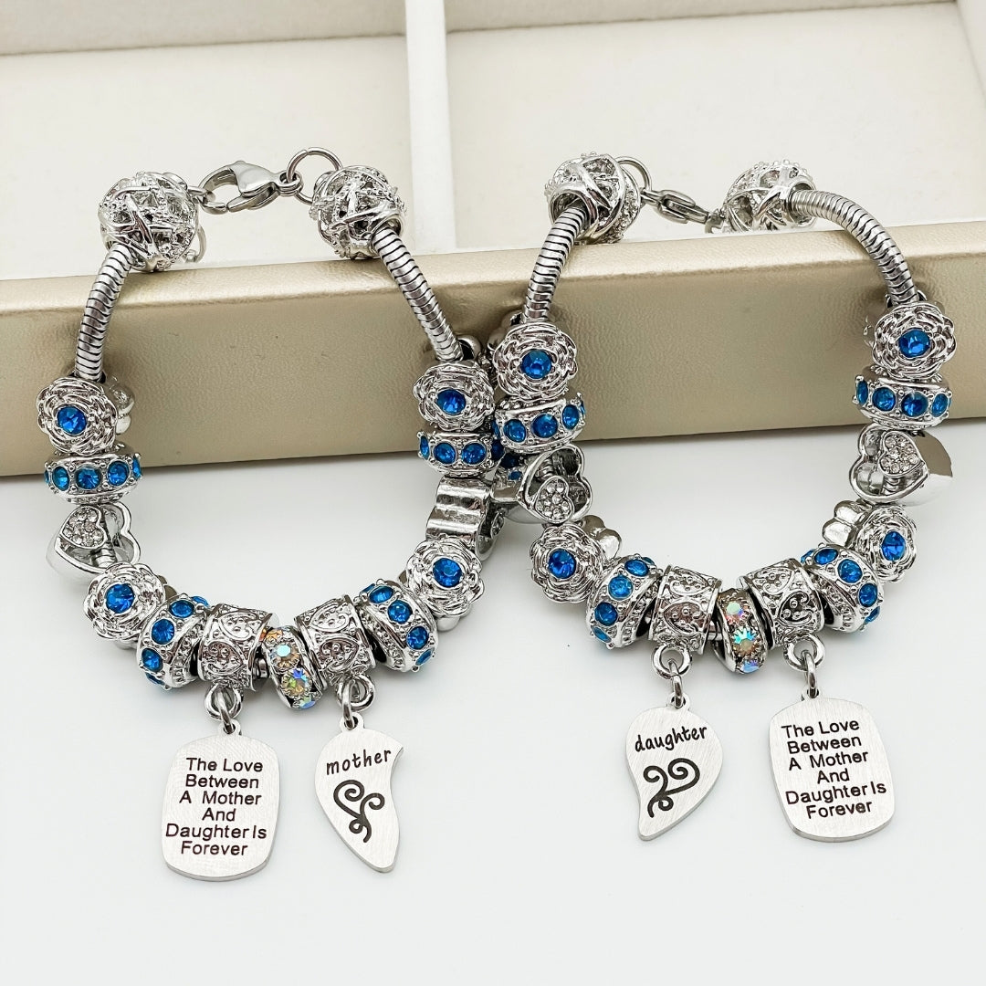 Mother Daughter Eternal Love Bracelets