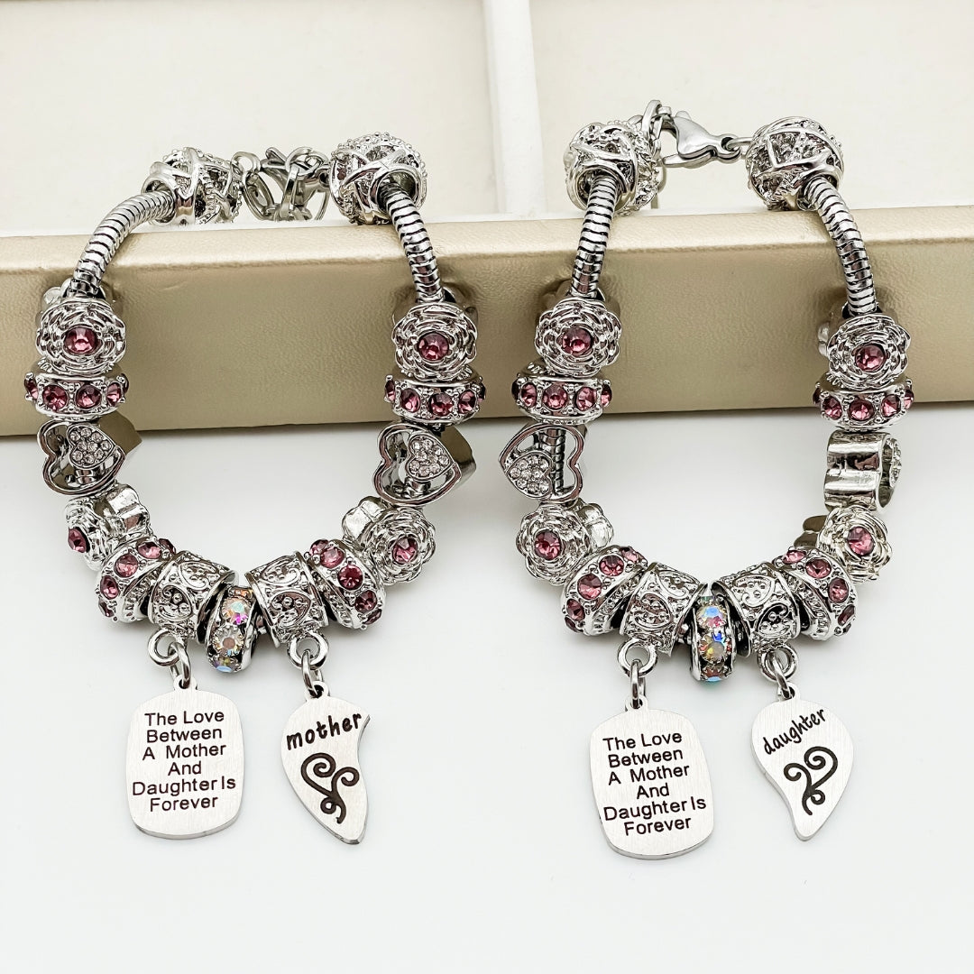 Mother Daughter Eternal Love Bracelets