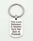 Mother Son Eternal Love Bracelet & Keychain