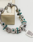 Mother Son Eternal Love Bracelet & Keychain