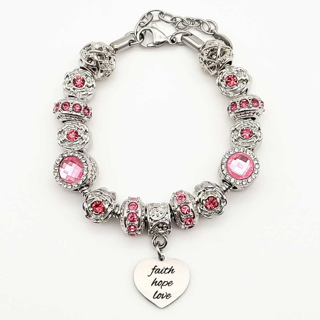 Faith Hope Love Bracelet