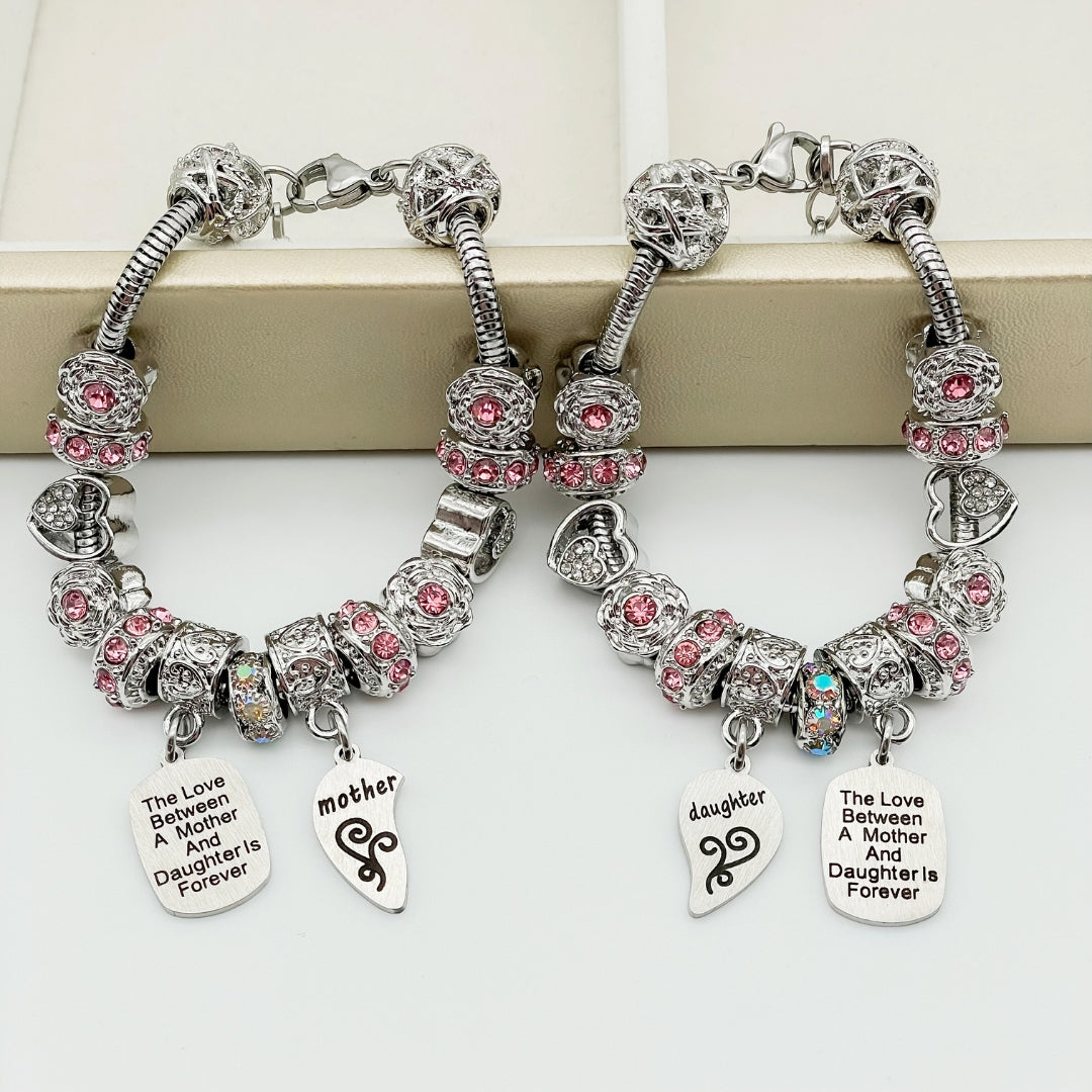 Mother Daughter Eternal Love Bracelets