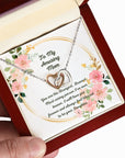 Mother Daughter Heart to Heart Necklace