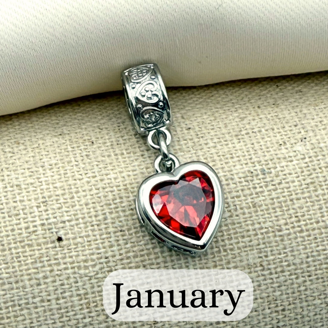 My Whole Heart Clip-on Charm