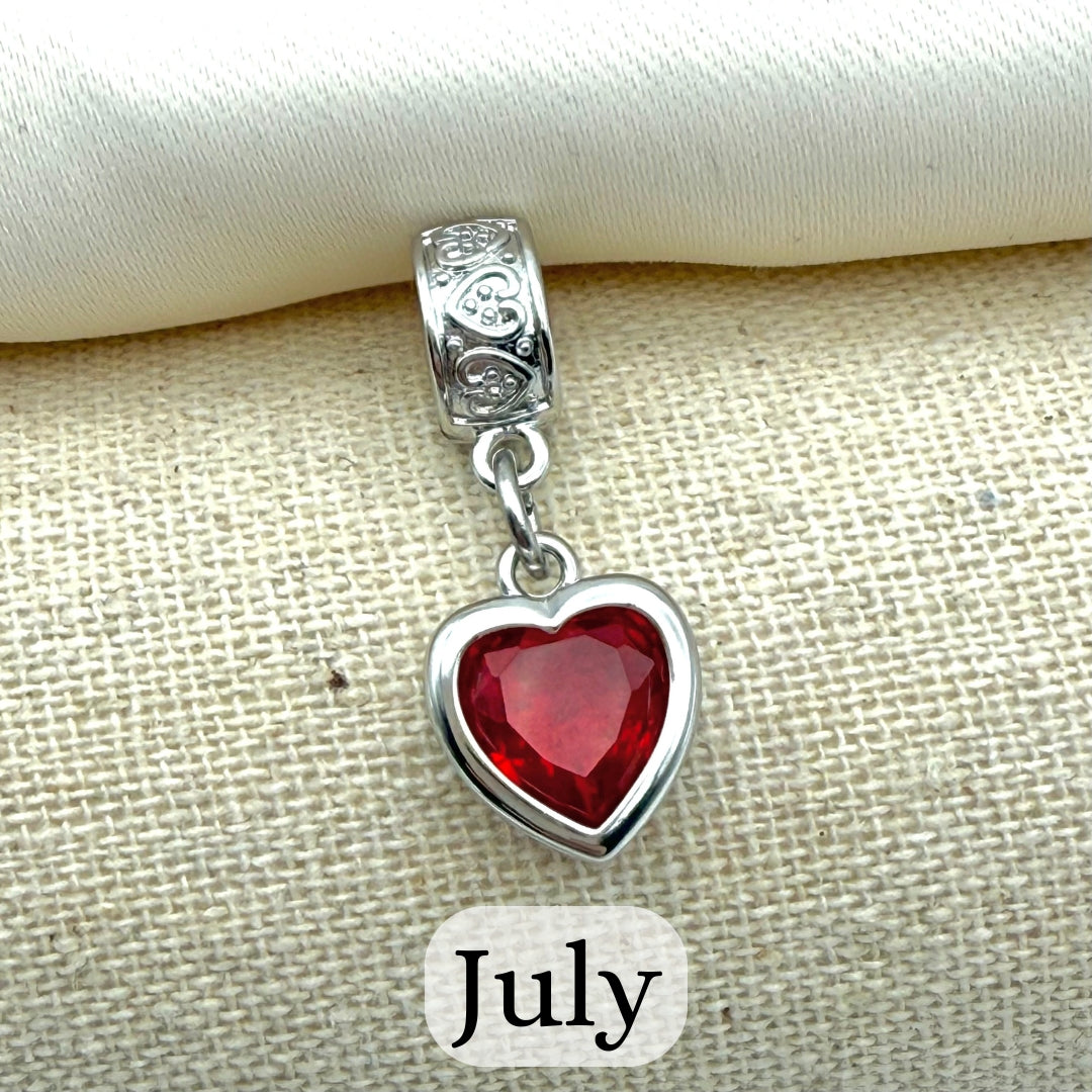 My Whole Heart Clip-on Charm