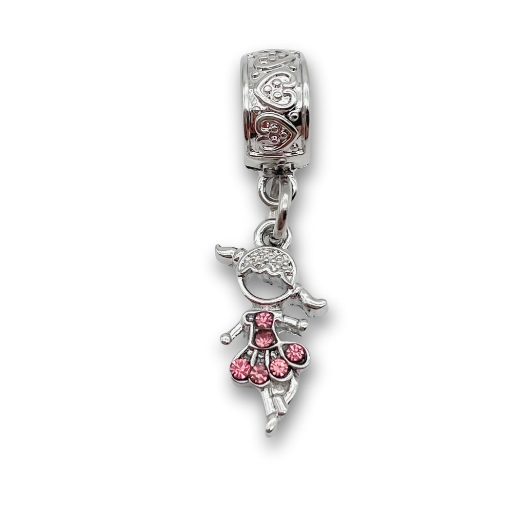 &quot;Girl&quot; Clip-on Charm