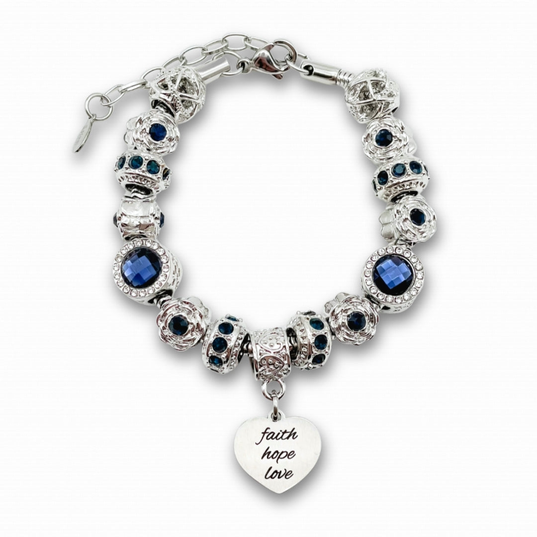 Faith Hope Love Bracelet