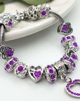 February Birthstone Bracelet