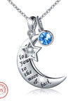 I Love You To the Moon Necklace