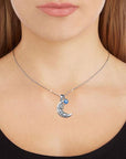 I Love you to the Moon & Back Necklace (Granddaughter)